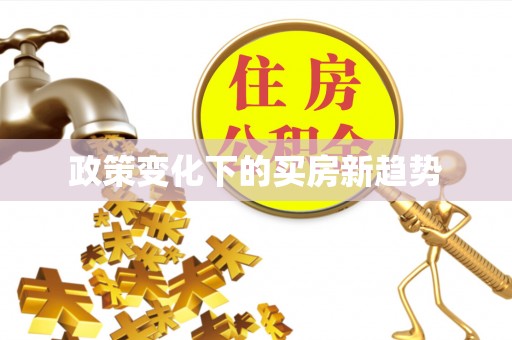 立山政策变化下的买房新趋势