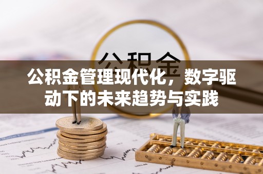 立山公积金管理现代化，数字驱动下的未来趋势与实践