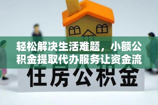 立山轻松解决生活难题，小额公积金提取代办服务让资金流动更便捷