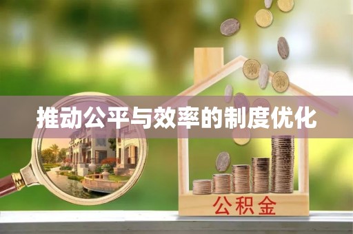 立山推动公平与效率的制度优化