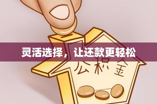 立山灵活选择，让还款更轻松