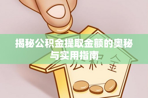 立山揭秘公积金提取金额的奥秘与实用指南