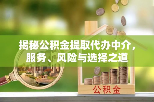 立山揭秘公积金提取代办中介，服务、风险与选择之道