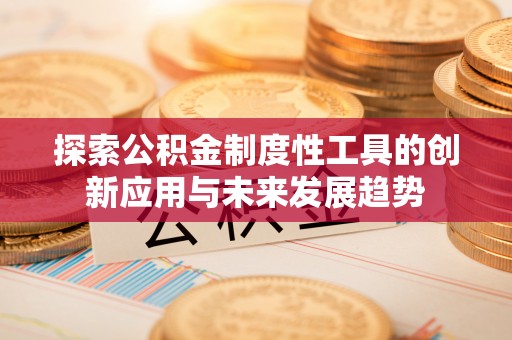 立山探索公积金制度性工具的创新应用与未来发展趋势