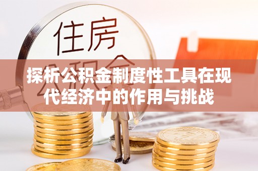 立山探析公积金制度性工具在现代经济中的作用与挑战