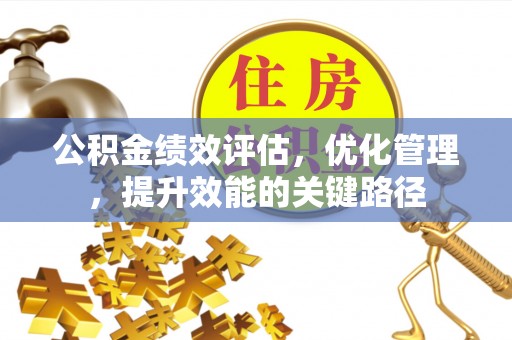 立山公积金绩效评估，优化管理，提升效能的关键路径