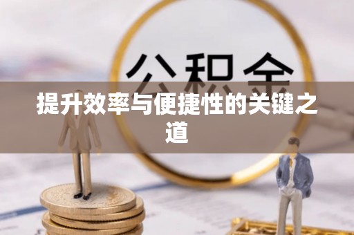 立山提升效率与便捷性的关键之道