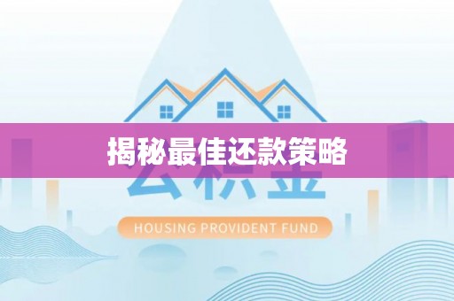 立山揭秘最佳还款策略